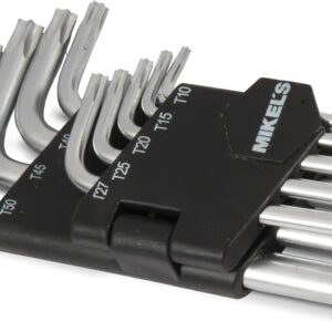 Mikel's JT-9 Juego de Llaves Torx, 9 Piezas