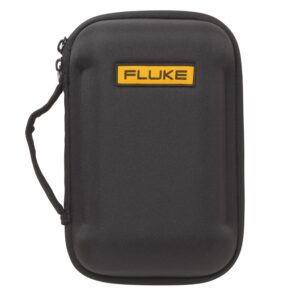 Estuche Rígido Fluke C11XT para Multímetros y Accesorios Espuma EVA 600D 240 × 155 × 105 mm Bolsillo con Cremallera + Malla Asa de Transporte