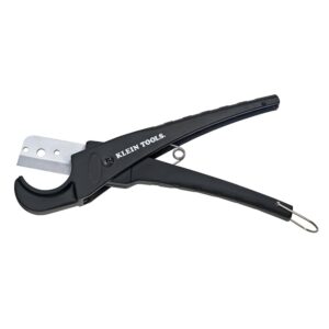Klein Tools 50506SEN Cortador de PVC flexible con capacidad de PVC de 1-3/8 y 3/4 pulgadas