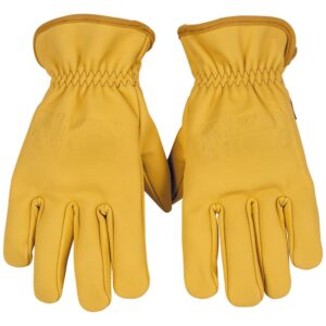 Klein Tools 60605 Guantes de cuero de vaca Talla XL