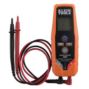 Klein Tools ET250 | Probador de Voltaje y Continuidad Automático | Pantalla LCD Retroiluminada | Linterna Integrada y Resistencia al Agua IP53 | Probador de Voltaje | Herramientas | Alta Precisión