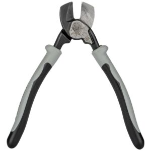 Klein Tools J63215 Journeyman – Cortador de cables compacto para instalación de paneles solares, corta 1/0 AWG de aluminio, cobre y cable de comunicaciones