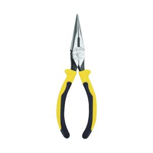 KLEIN TOOLS KT203-6 | Pinza de Punta Cónica con Corte | Ideal para Trabajar en Espacios Reducidos | Corte Fuerte y Duradero en Cada Uso | Pinzas Electricista | Pinzas | 6” | Mangos Bimaterial