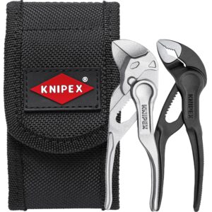 Knipex 002072V04XS – Juego de 2 alicates para cinturón