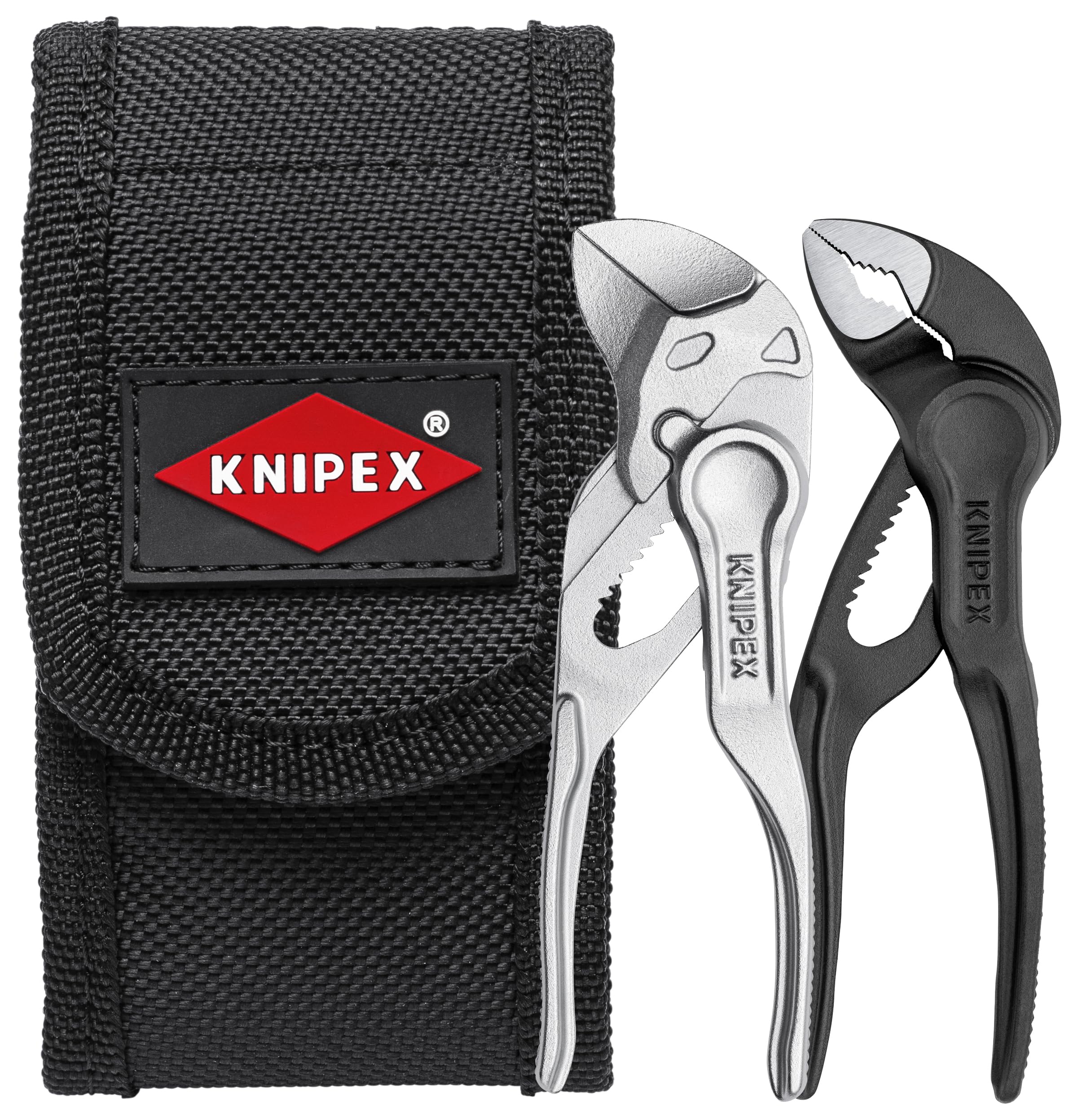Knipex 002072V04XS - Juego de 2 alicates para cinturón 1 Knipex 002072V04XS – Juego de 2 alicates para cinturón