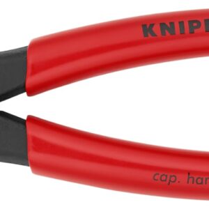 Knipex 09 11 240 Alicates de apalancamiento ultra alto para lineman, con extractor de cinta de pescado y crimpadora