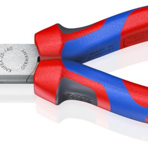 KNIPEX 25 02 160 Pinza de montaje (pinza de radio) acabado pavonado 160 mm
