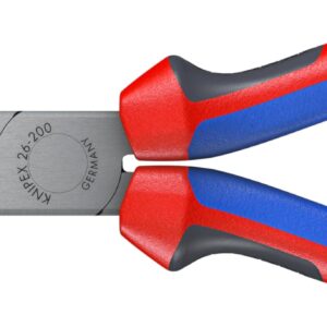 Knipex 2612200sba Alicates de punta larga con cortador con agarre, 20,3 cm