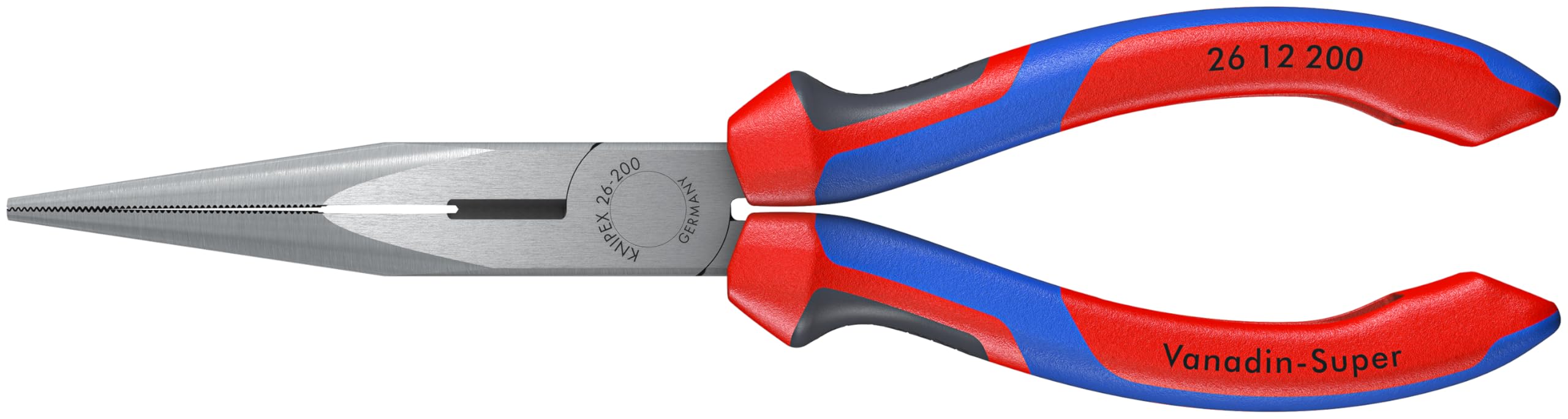 Knipex 2612200sba Alicates de punta larga con cortador con agarre, 20,3 cm 1 Knipex 2612200sba Alicates de punta larga con cortador con agarre, 20,3 cm