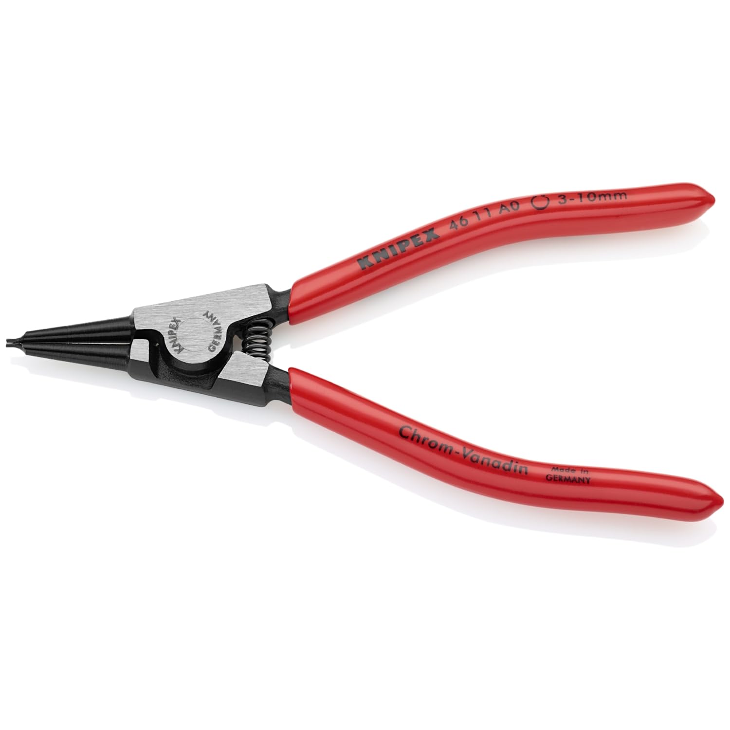 Knipex 46 11 A0 Pinza Para Anillos De Retención Para Anillos De Retención Exteriores De Ejes Acabado Pavonado 140 Mm 1 Knipex 46 11 A0 Pinza Para Anillos De Retención Para Anillos De Retención Exteriores De Ejes Acabado Pavonado 140 Mm