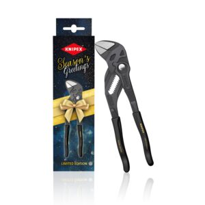 KNIPEX 86 01 180 XMAS Pinza de extensión y llave en una sola herramienta 180 mm (7 1/4″) XMAS 2023 – Edición limitada