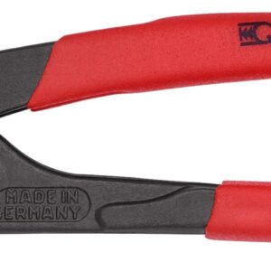 Knipex 87 21 250 SB Cobra Quickset Tenaza para Bombas de Agua Hightech Atramentado Recubiertos de Plástico Antideslizante, 250 mm, color gris