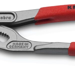 Knipex 8751-180 Cobraes Alicates para bomba de agua extradelgados, 150 mm, mango con revestimiento de plástico antideslizante