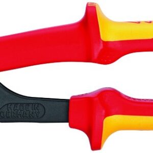 KNIPEX – 88 08 250 SBA Tools – Alicates de bomba de agua de cocodrilo, aislamiento de 1000 V (8808250SBA), 10 pulgadas