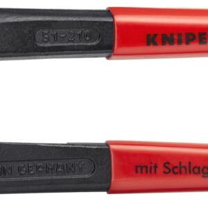 KNIPEX – Alicates de corte final para carpinteros, estilo cabeza de martillo