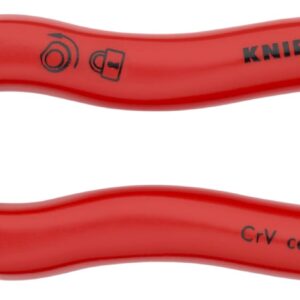 Knipex Pinza Cortacable para Acero 7.6, Dos Perfiles de Ponchado con Muelle de Apertura, 190 mm