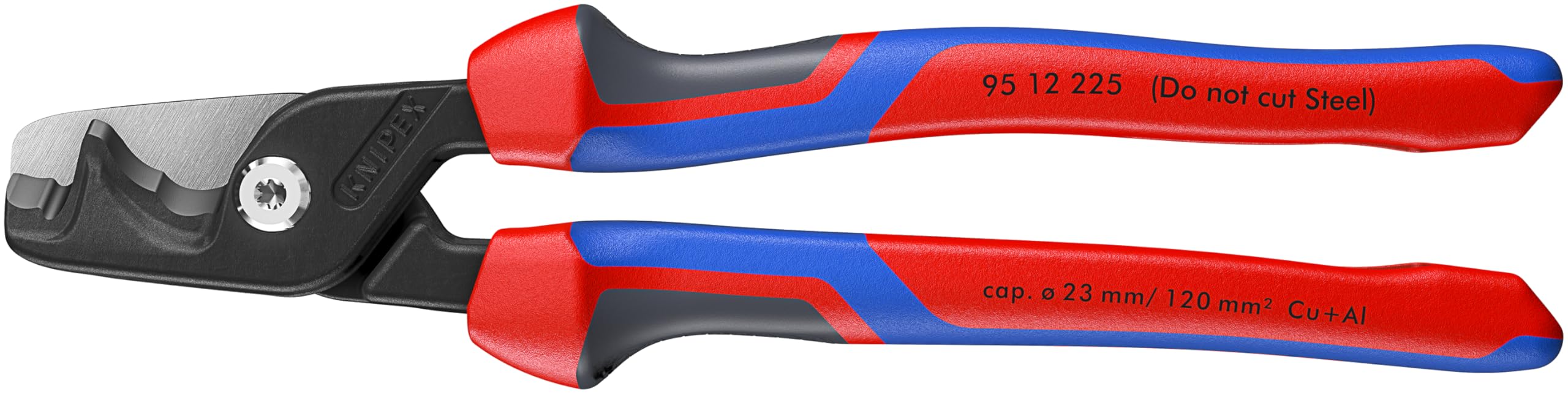 Knipex - Tijeras de cable StepCut® XL (9512225SBA) 1 Knipex – Tijeras de cable StepCut® XL (9512225SBA)
