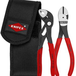KNIPEX Tools 00 20 72 V02 2 Mini alicates en bolsa para cinturón