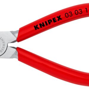 KNIPEX Tools 03 03 110 Mini alicates combinados, 4-1/4″