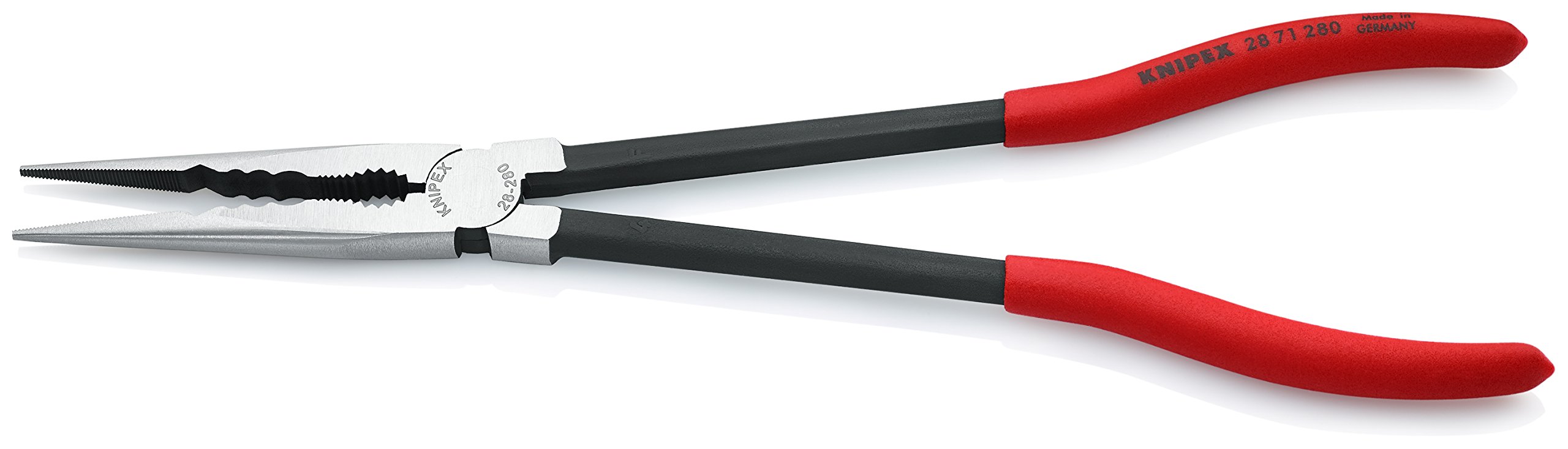 Knipex Tools 28 71 280 11" Extra Long Needle Nose Pliers - Straight, 1 Knipex Tools 28 71 280 11″ Extra Long Needle Nose Pliers – Straight,