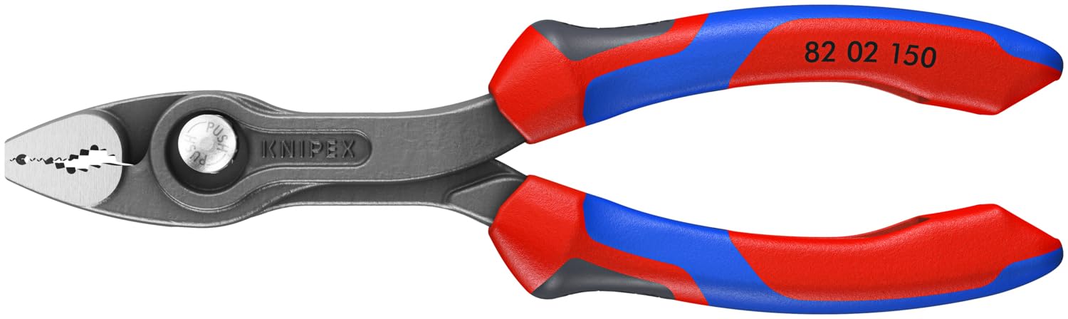 KNIPEX Tools 82 02 150 SBA TwinGrip Alicates de 6 pulgadas 1 KNIPEX Tools 82 02 150 SBA TwinGrip Alicates de 6 pulgadas