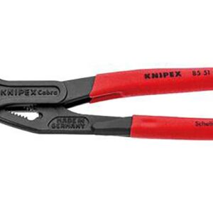 Knipex Tools 85 51 250 C, alicates de abrazadera de manguera de 10 pulgadas para abrazaderas de clic