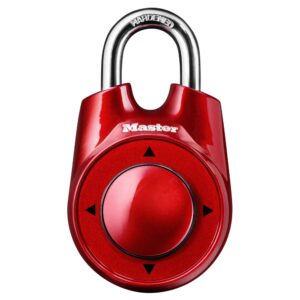 Master Lock 1500iD Candado de combinación de dial de velocidad, varios colores, 1 paquete