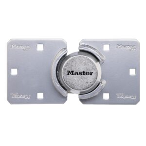 Master Lock M736XKAD Magnum – Candado de grillete oculto de acero sólido resistente con llave, cerrojo de alta seguridad