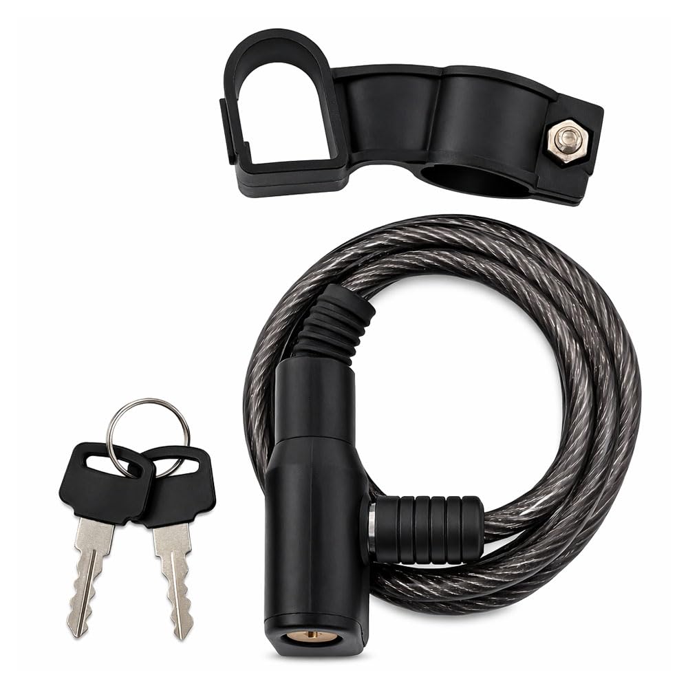 MIKEL´S C-1690 Cable Candado Flexible Llave Seguridad 90 cm 1 MIKEL´S C-1690 Cable Candado Flexible Llave Seguridad 90 cm