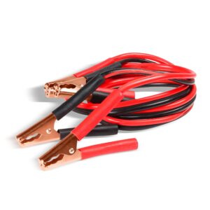 MIKELS C-220-10T Cables Pasa Corriente, 2.2 m, 180 Amp, Calibre 10