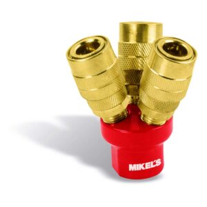 Mikel’s CPR-3 Conexión de Presión Rápida, 3 Salidas