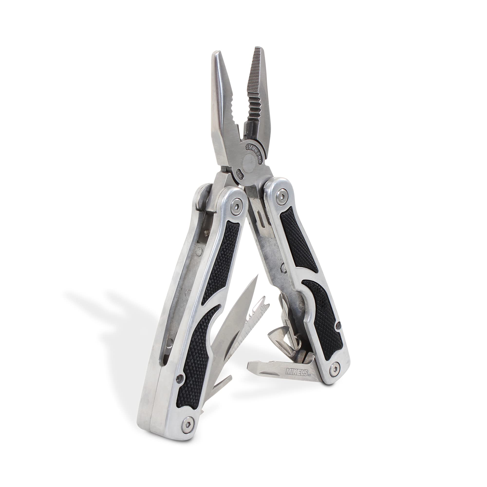 Mikel's MH-271L Multiherramienta Lujo, 27 en 1, Antiderrapante con Estuche 1 Mikel’s MH-271L Multiherramienta Lujo, 27 en 1, Antiderrapante con Estuche