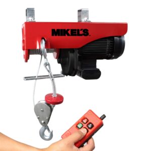 Mikel’s PE-1000-RC Polipasto Eléctrico Con Control Remoto 1 Ton