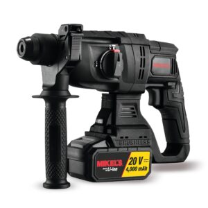 Mikels ROTISDS-20, Rotomartillo inalámbrico industrial Sds Plus (20 V)