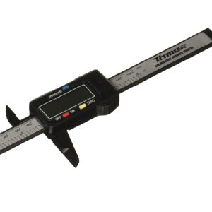 MIKELS Tamer CVDT-6, Calibrador Vernier Digital de ABS (Std y Mm)