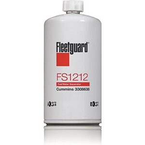 12/Pack fleetguard Combustible Separador de Agua fs1212