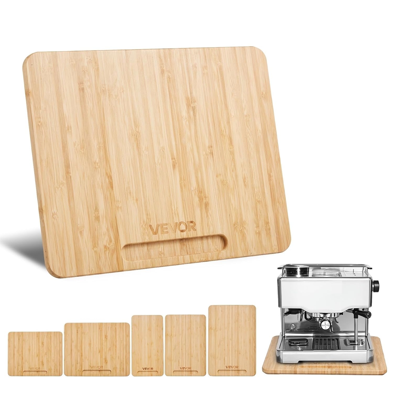 VEVOR - Deslizador para electrodomésticos, pequeño de 10.5 x 13 Pulgadas, Bandeja Deslizante con Ruedas de Goma y Mango Hueco, fácil de Limpiar, Bandeja rodante para cafetera, encimera de Cocina 1 VEVOR - Deslizador para electrodomésticos, pequeño de 10.5 x 13 Pulgadas, Bandeja Deslizante con Ruedas de Goma y Mango Hueco, fácil de Limpiar, Bandeja rodante para cafetera, encimera de Cocina