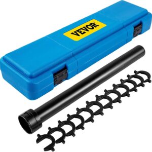 VEVOR Kit de herramientas de barra de acoplamiento interior, 13 herramientas de extracción de barra de acoplamiento, 13 adaptadores de crowfoot juego de herramientas de barra de acoplamiento interior de tubo de transmisión de 1/2 pulgada, herramienta de extracción de barra de acoplamiento interior de acero resistente para vehículos