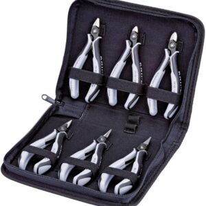 Knipex 00 20 16 P ESD "ESD" Precision Electronics Gripping Pliers-Set (6 Piece)