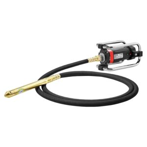 VEVOR Vibrador de hormigón eléctrico, 1300 W 16000 VPM, herramienta vibratoria de hormigón de mano con motor de cobre de 2 HP, vibrador de cemento de lápiz portátil con eje de 14,75 pies/4,5 m, elimin