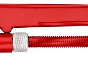 KNIPEX 83 30 030 Llave para tubos en forma de S recubierto de pintura pulverizada, roja 680 mm