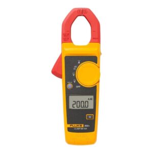 Fluke Multimetro de Gancho Pinza Amperimétrica 302+ Profesional 400 A CA Compacta Precisa Segura (Valor Medio)