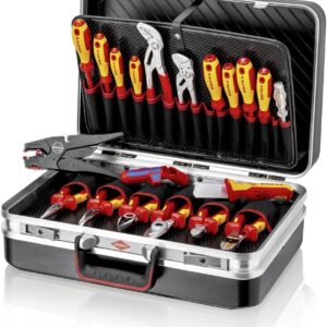 Knipex 00 21 20 Maleta de Herramientas Electricista, 20 Piezas