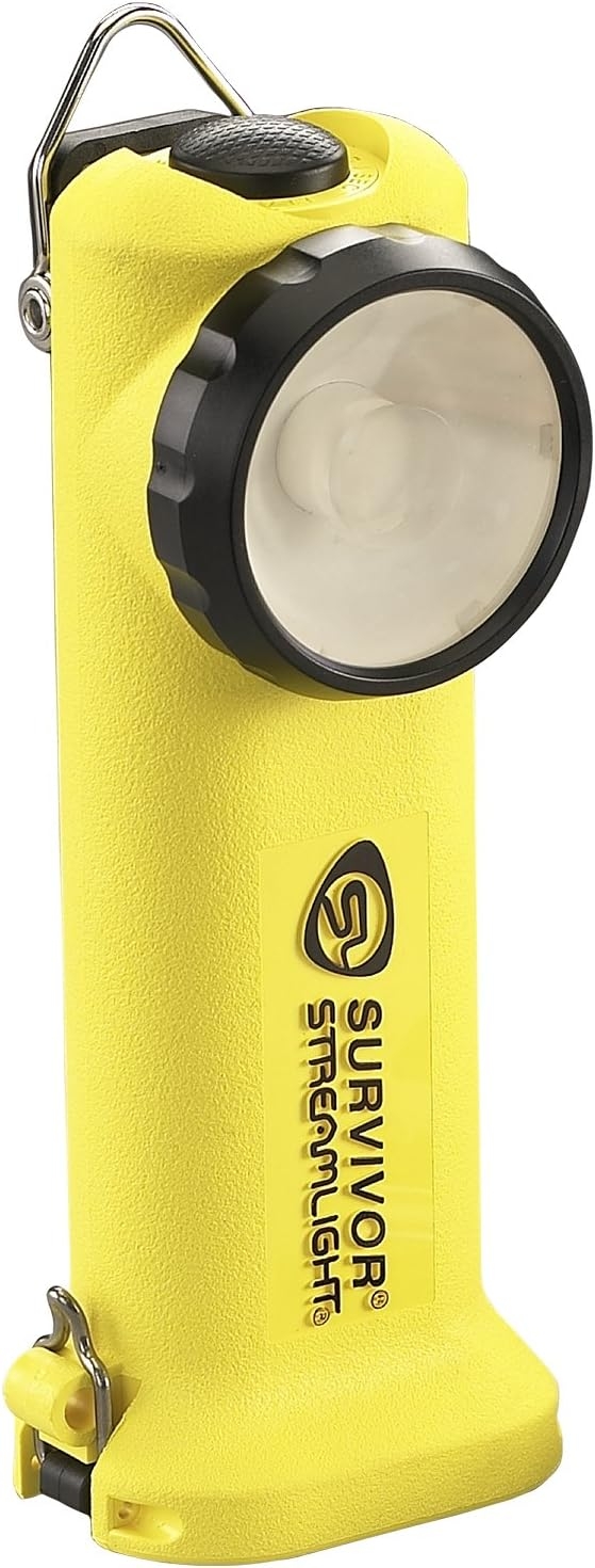 Streamlight 90541 Survivor LED Right Angle Flashlight, 6-3/4-Inch, Yellow - 175 Lumens 1 Streamlight 90541 Survivor LED Right Angle Flashlight, 6-3/4-Inch, Yellow - 175 Lumens