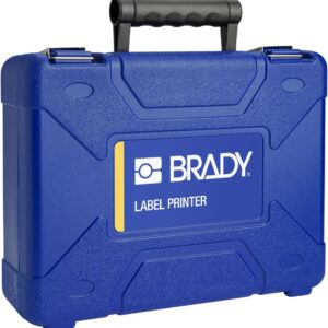 Brady - Funda rígida para impresoras portátiles M210, M210-LAB, BMP21, BMP21-LAB, BMP21-PLUS (M210-HC), Color Azul