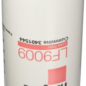 Fleetguard Filtro de aceite LF9009, Paquete de 3