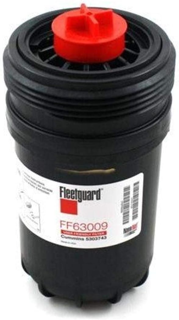 fleetguard ff63009 Filtro de combustible elemento, 1 paquete 1 fleetguard ff63009 Filtro de combustible elemento, 1 paquete