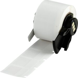 Brady Etiquetas de vinilo autolaminadas alrededor de alambre y cable para impresoras M610, M611, M710, BMP61 y BMP71, 1 pulgada x 0.75 pulgadas. M6-18-427