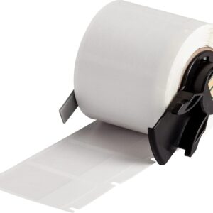 Brady Etiquetas de vinilo autolaminantes para alambre y cable para impresoras M610, M611, M710, BMP61 y BMP71, 1.5 x 1 pulgada. M6-31-427