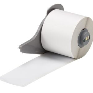 Brady All Weather - Cinta adhesiva permanente de vinilo para impresoras M710 y BMP71, 2 x 50 pies, color blanco M7C-2000-595-WT